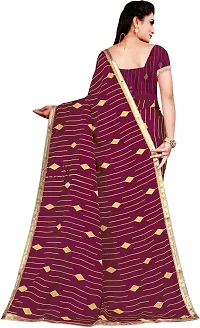 Beautiful Art Silk Saree with Blouse piece-thumb3