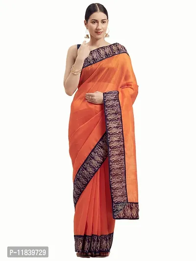 Beautiful Art Silk Saree with Blouse piece