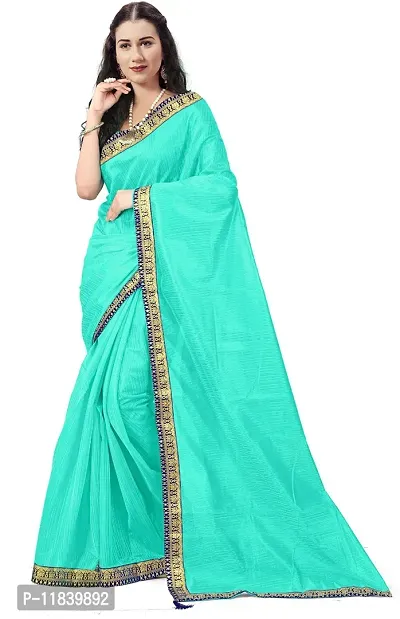 Beautiful Art Silk Saree with Blouse piece