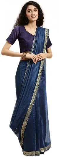 Beautiful Art Silk Saree with Blouse piece