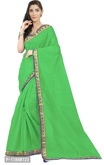 Beautiful Art Silk Saree with Blouse piece-thumb0