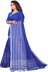 Beautiful Art Silk Saree with Blouse piece-thumb3