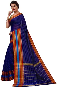 Beautiful Cotton Silk Saree with Blouse piece-thumb2