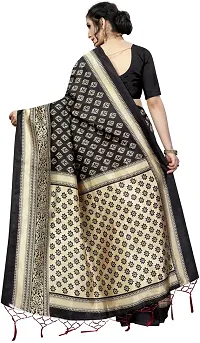 Beautiful Art Silk Saree with Blouse piece-thumb3