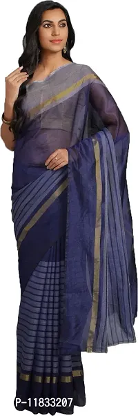 Beautiful Art Silk Saree with Blouse Piece-thumb0