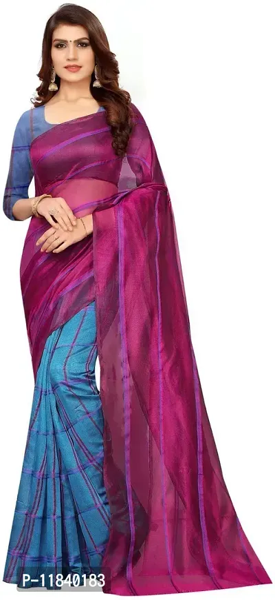 Beautiful Cotton Silk Saree with Blouse piece