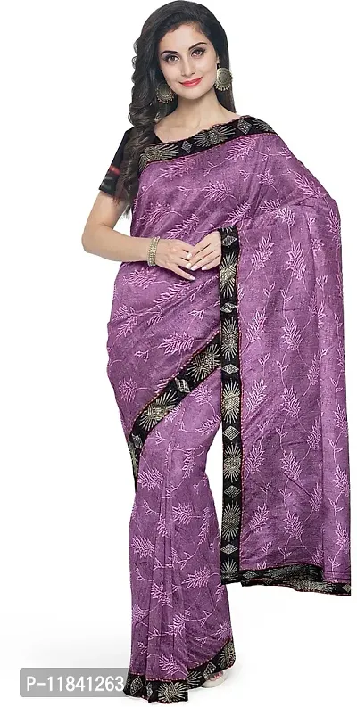 Beautiful Cotton Blend Saree with Blouse piece