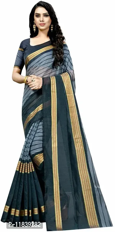 Beautiful Art Silk Saree With Blouse Piece Pack Of 2-thumb3