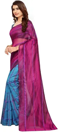 Beautiful Cotton Silk Saree with Blouse piece-thumb2