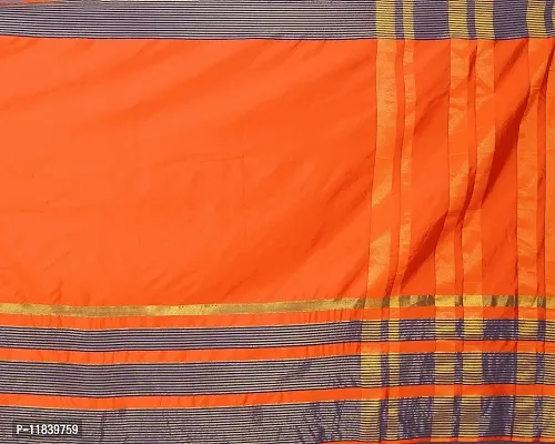 Beautiful Cotton Silk Saree with Blouse piece-thumb4