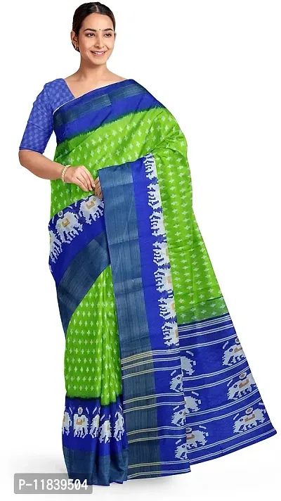 Beautiful Art Silk Saree with Blouse piece-thumb4