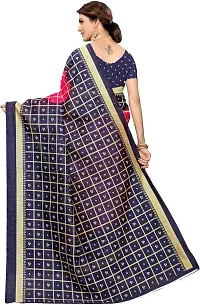 Beautiful Art Silk Saree with Blouse piece-thumb3