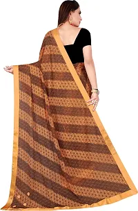 Beautiful Cotton Blend Saree with Blouse piece-thumb3