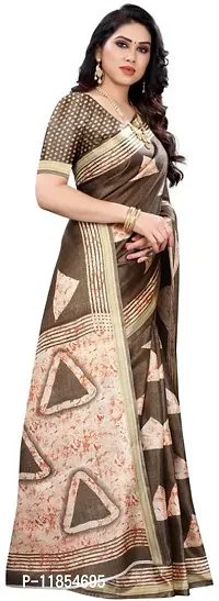 Beautiful Art Silk Saree with Blouse piece-thumb3