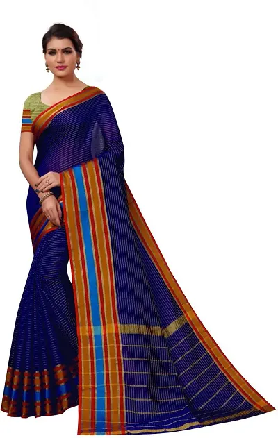 Stylish Georgette Daily Wear Saree with Blouse piece For Women Pack Of 1