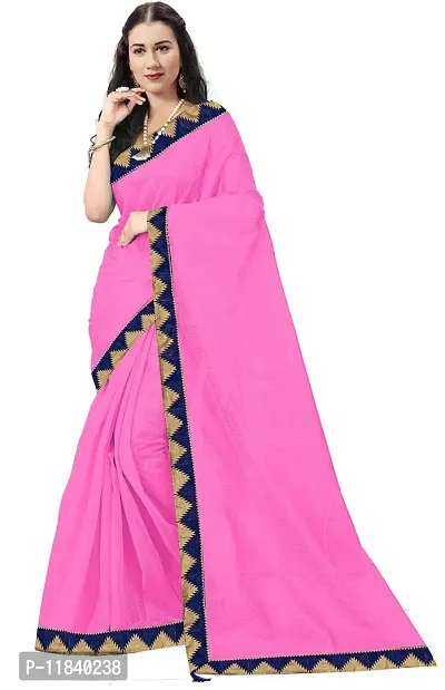 Beautiful Art Silk Saree with Blouse piece-thumb0