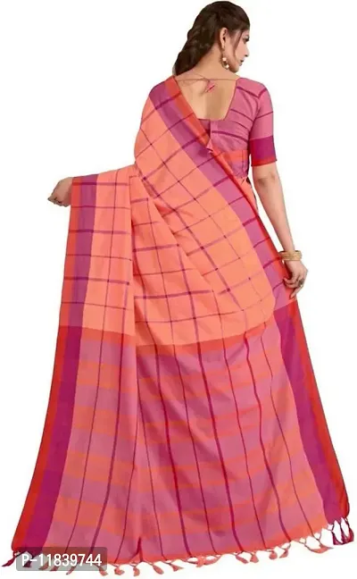 Beautiful Art Silk Saree with Blouse piece-thumb3