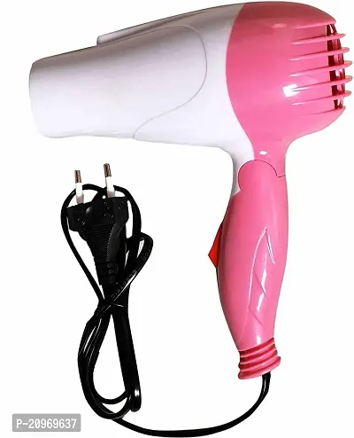 Professional Folding Hair Dryer With 2 Speed Control 1000W, HAIRCARE and Hair Dryer (Multicolor)-thumb0