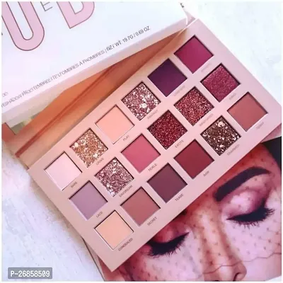 Nude Eye Shadow Palette and Rose Gold Eyeshadow 36 g  (Multicolour)-thumb0