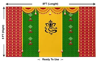 Traditional Background Curtain Cloth For Festival Decoration-thumb1