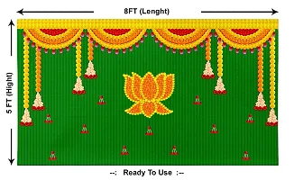 Traditional Background Curtain Cloth For Wedding Decoration-thumb1