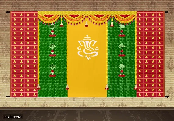 Traditional Background Curtain Cloth For Festival Decoration