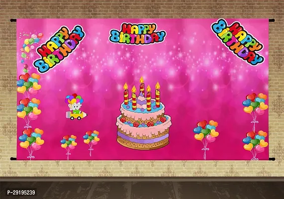 Traditional Background Curtain Cloth For Happy Birthday Decoration