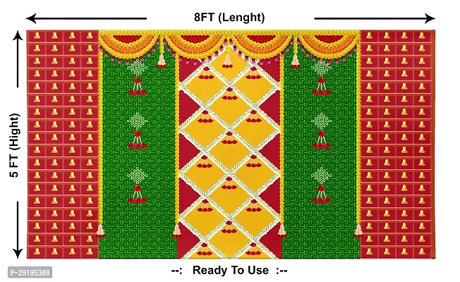 Traditional Background Curtain Cloth For Festival Decoration-thumb2