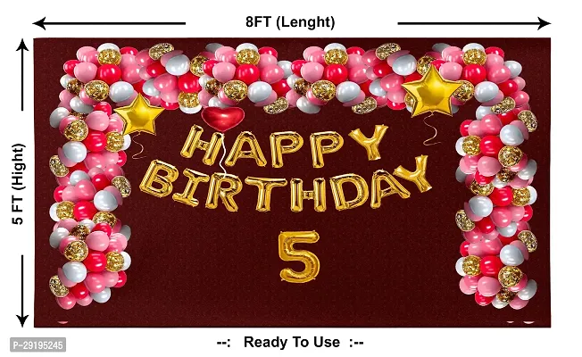 Traditional Background Curtain Cloth For Happy Birthday Decoration-thumb2