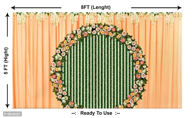 Traditional Background Curtain Cloth For Wedding Decoration-thumb2