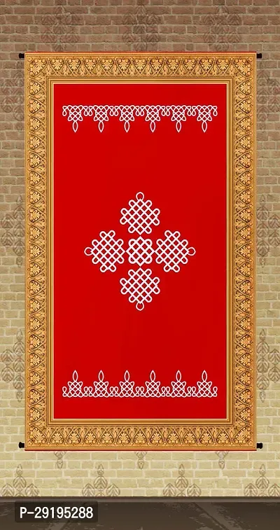 Traditional Background Curtain Cloth For Festival Decoration