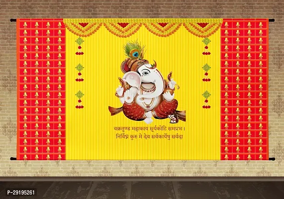 Traditional Background Curtain Cloth For Festival Decoration-thumb0