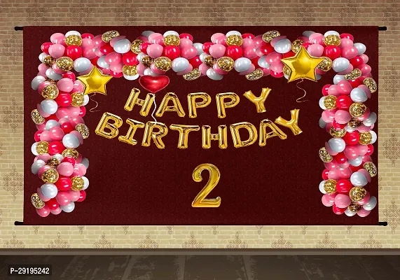 Traditional Background Curtain Cloth For Happy Birthday Decoration-thumb0