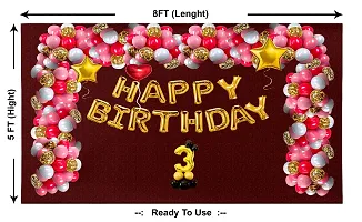 Traditional Background Curtain Cloth For Happy Birthday Decoration-thumb1