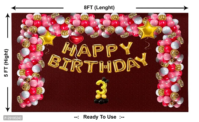 Traditional Background Curtain Cloth For Happy Birthday Decoration-thumb2