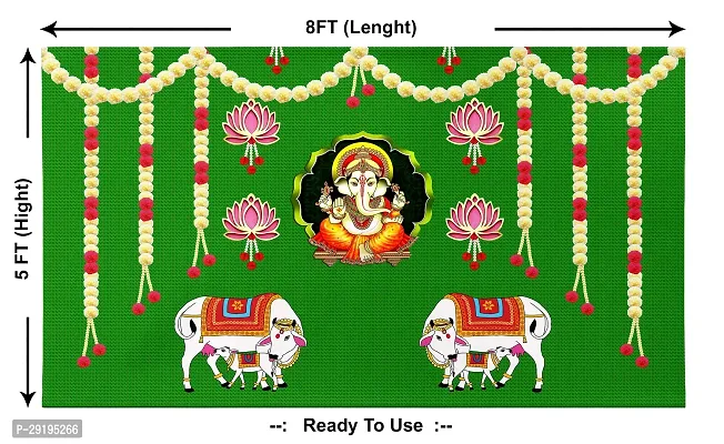 Traditional Background Curtain Cloth For Festival Decoration-thumb2