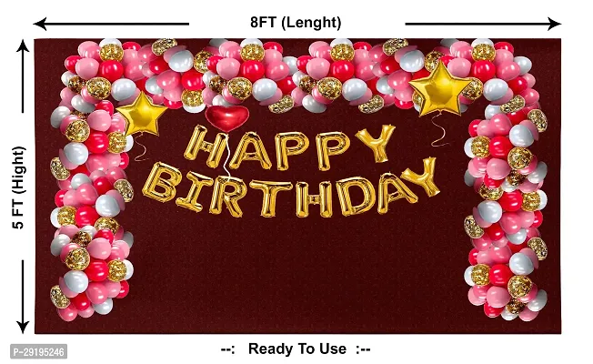 Traditional Background Curtain Cloth For Happy Birthday Decoration-thumb2