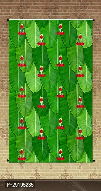 Traditional Background Curtain Cloth For Pooja Decoration