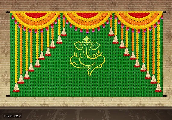 Traditional Background Curtain Cloth For Festival Decoration-thumb0