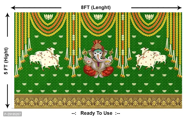 Traditional Background Curtain Cloth For Festival Decoration-thumb2