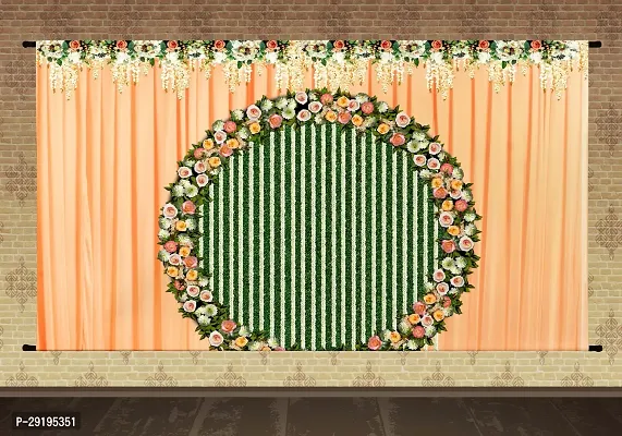 Traditional Background Curtain Cloth For Wedding Decoration