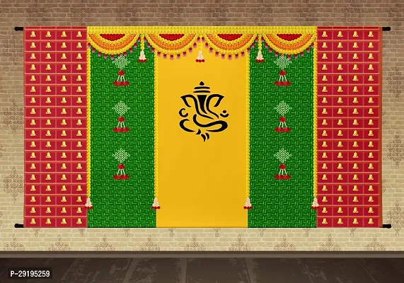 Traditional Background Curtain Cloth For Festival Decoration-thumb0