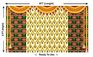 Traditional Background Curtain Cloth For Wedding Decoration-thumb1