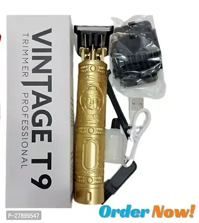 VINTAGE T9 Rechargeable Cordless Waterproof Hair And  Beard Trimmer-thumb0