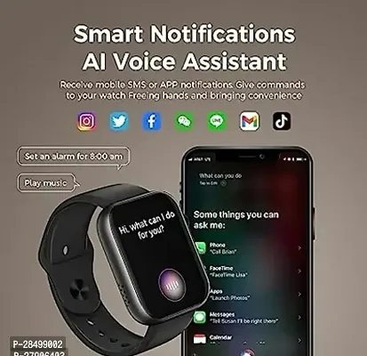 Smart Watch with Calling, Working with Side Key Rotation, Heart Rate Monitor-thumb2
