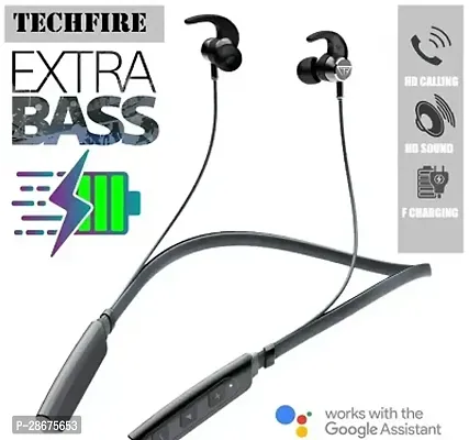 Modern Wireless Bluetooth in Ear Neckband with Mic