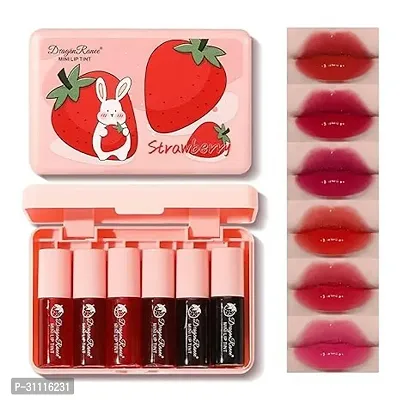 6 Colors Lip Tint Stain Mini Liquid Lipstick-thumb0