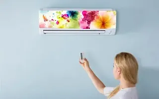 3d air conditioner stickers-thumb1