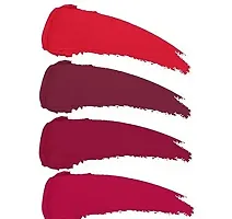 Long Wear Waterproof Matte Lipstick Set of 4-thumb1