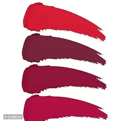 Long Wear Waterproof Matte Lipstick Set of 4-thumb2